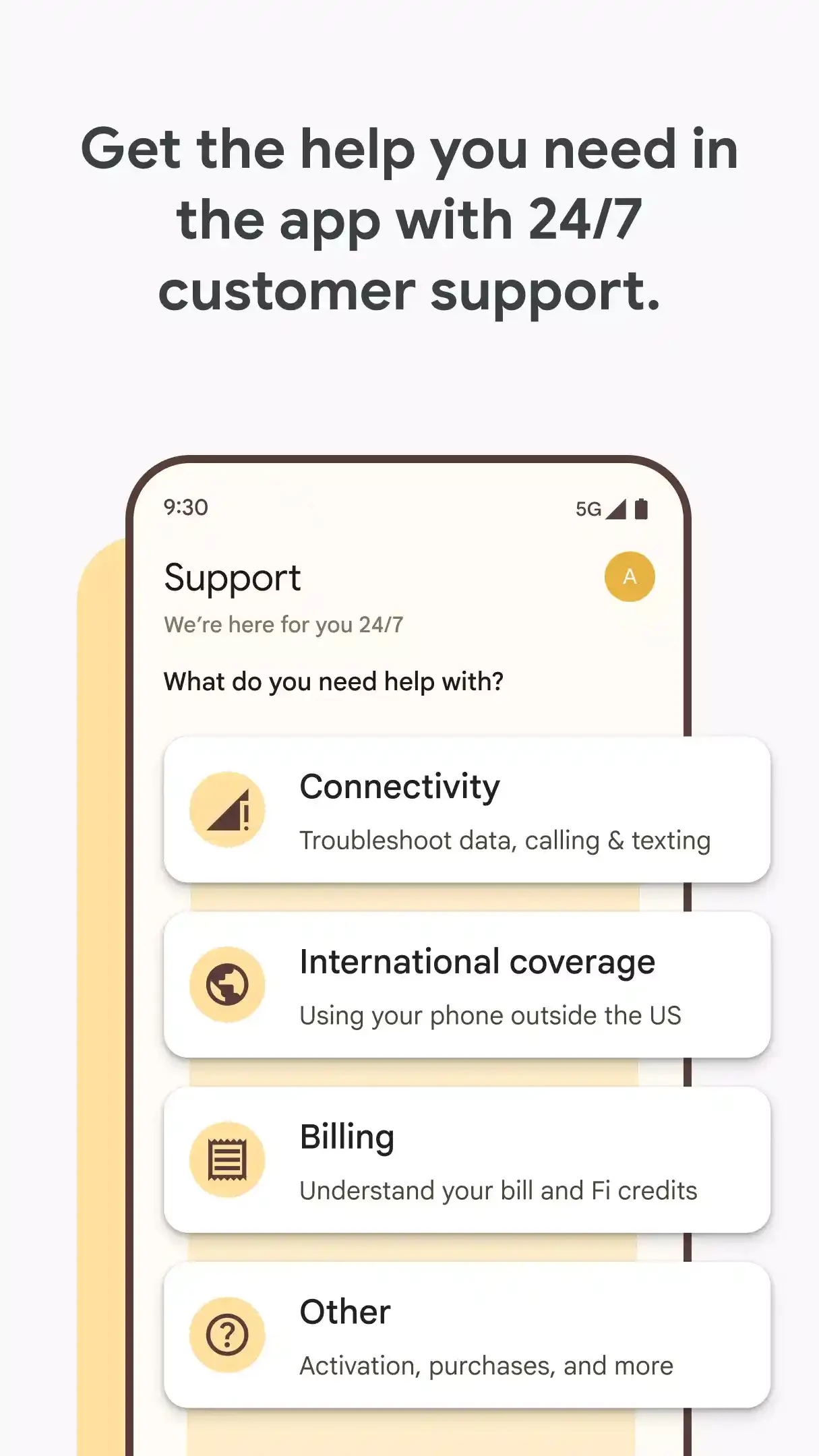Google Fi Wireless — στιγμιότυπο οθόνης 7